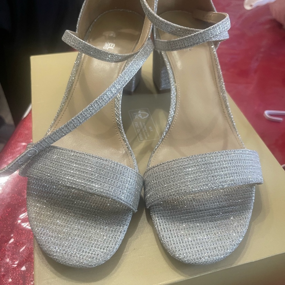 Michael Kors Glittering Silver Heels